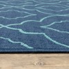 Oriental Weavers Meridian 7541B Navy/ Blue Indoor/Outdoor Area Rug - 3'7" x 5'6" - 4 of 4