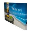 Northlight 23.5" Corona Beer Tropical Beach Scene Lighted Canvas Wall Art - 2 of 4