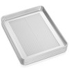 GRIDMANN Commercial Grade Aluminium Cookie Sheet Baking Tray - 6 Pans - 4 of 4