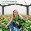 EAGLE PEAK 8x12 Portable Walk in Greenhouse , Heavy Duty Instant Pop Up Green House, Front Roll Up Zipper Entry Door and Mesh Windows - 2 of 4