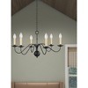 Livex Lighting Heritage 6 - Light Chandelier in  Black - 2 of 4
