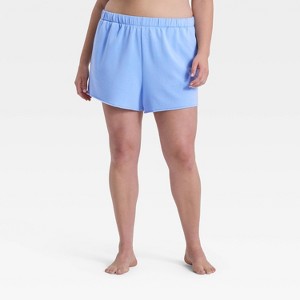 Women's French Terry Fleece Lounge Shorts - Wild Fable™ - 1 of 3