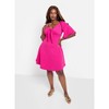 Rebdolls Women's Aimee Puff Sleeve A-Line Mini Dress - 2 of 4