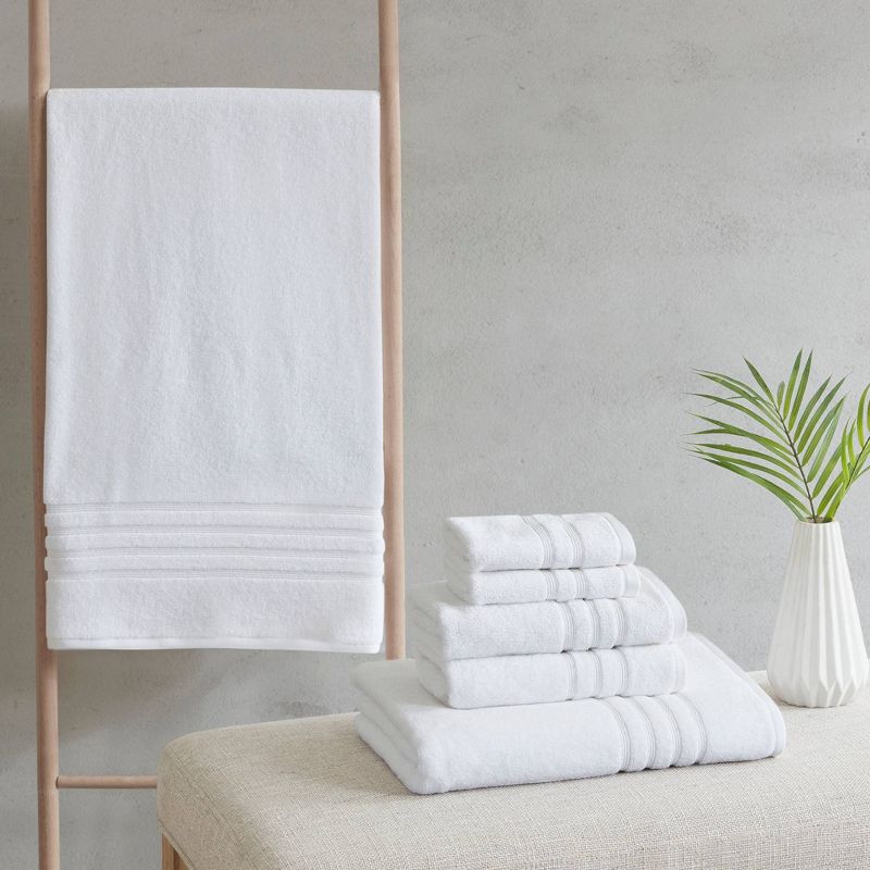 6pc Nurture Sustainable Antimicrobial Towel Set - Clean Spaces, 5 of 9