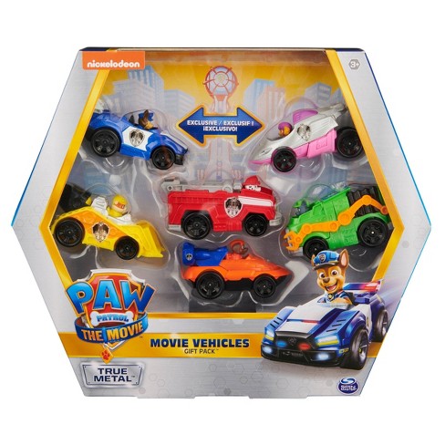 Paw Patrol The Movie True Metal Vehicles Gift Pack Target