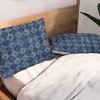 Deny Designs Full/Queen Schatzi Brown Nora Fancy Diamond Denim Duvet Cover and Pillow Sham Blue - 4 of 4