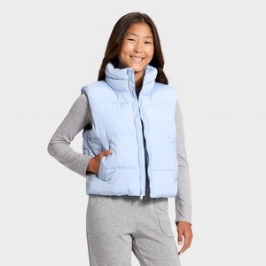 Girls' Puffer Vest - All In Motion™ - 1 of 3