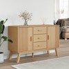 vidaXL Sideboard OLDEN Brown 44.9 in.x16.9 in.x28.9 in. Solid Wood Pine - 3 of 4