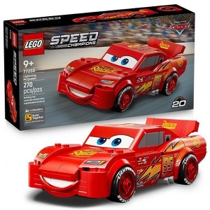 LEGO Speed Champions Rayo McQueen Juguetes - Disney Pixar Cars - 77255