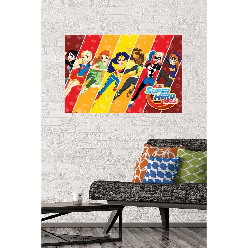 Trends International DC Comics TV - DC Superhero Girls - League Unframed Wall Poster Prints, 2 of 7