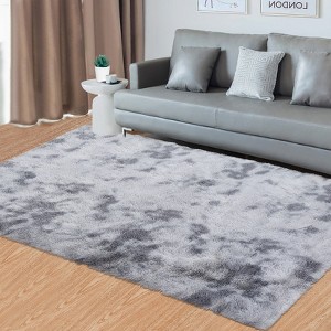 COZONY Fluffy Shag Area Rug, Plush Thick Faux Fur Non-Slip Carpet for Living Room and Bedroom - 1 of 4