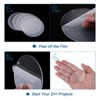 Unique Bargains Acrylic Round Clear Transparent Key Tags Disc with Hole - 4 of 4