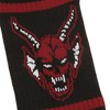 Stranger Things Hellfire Club Stripes Mens Athletic Crew Socks - 4 of 4