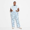 Women's Bluey Characters Short Sleeve Graphic Baby T-Shirt - Blue - 3 of 3