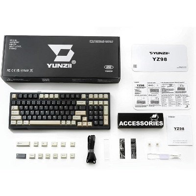 YUNZII Gasket Mechanical Keyboard 99 Key Hot Swappable