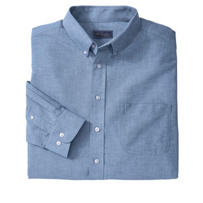 KingSize KS Signature Collection Wrinkle-Resistant Oxford Dress Shirt