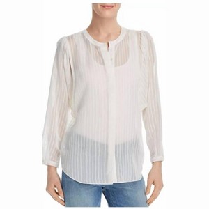 Women's Women Rashelda Striped Sheer Top Blouse - Joie - 1 of 2