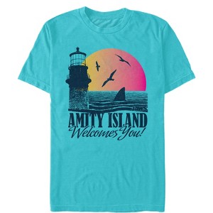 Men's Jaws Amity Island Tourist Welcome T-Shirt - 1 of 3