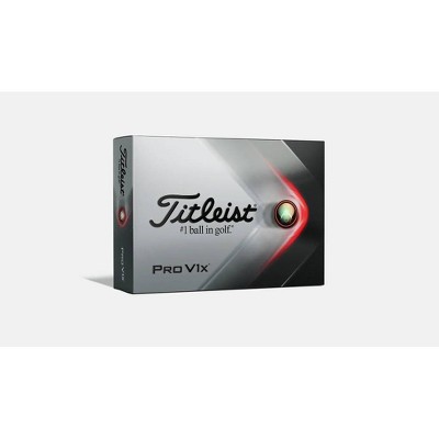 Titleist Pro V1X Golf Balls White- 12pk