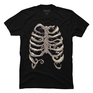 Men's Design By Humans Your Rib Is an Octopus By huebucket T-Shirt - 1 of 4