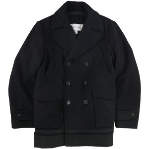 Calvin Klein Mens Wool Pea Coat - 1 of 1