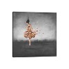 iCanvas Boundlessness in Bloom Black White and Orange by Duy Huynh Canvas Print Wall Art - 2 of 3