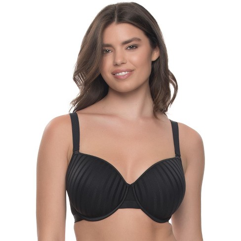 Paramour By Felina  Jessamine Side Smoothing Contour Bra (sparrow, 44g) :  Target
