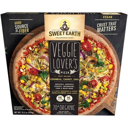 Image result for veggie lovers pizza sweet earth