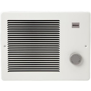 Broan 174 Fan Forced Wall Heater, 7-3/4" x 10-1/4" x 3-3/4", White - 1 of 1