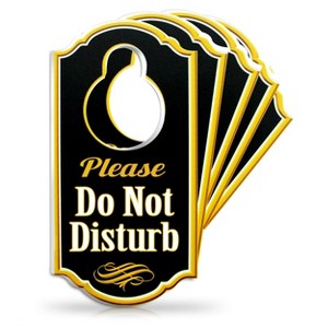 Bigtime Signs 5X Please Do Not Disturb Door Hanger Sign - 1 of 4