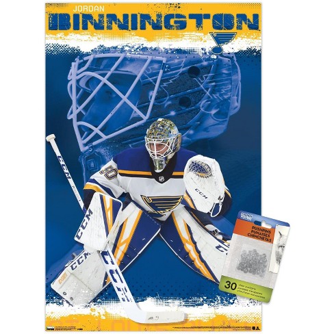 Trends International NHL St. Louis Blues - Jordan Binnington 19 Unframed Wall Poster Prints - image 1 of 4