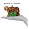 Old World Christmas Glass Blown Ornament for Christmas Tree, Tiger (With OWC Gift Box) - 4 of 4