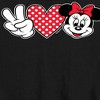 Girls' - Disney - Peace Love Minnie Short Sleeve Graphic T-Shirt - 2 of 4