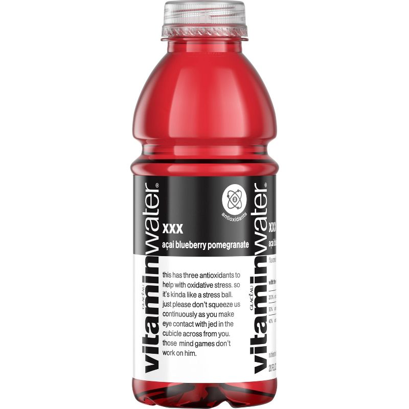 vitaminwater xxx a&#231;ai- blueberry-pomegranate - 20 fl oz Bottle, 5 of 12