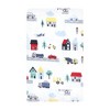 Hudson Baby Boys Cotton Flannel Burp Cloths 10-Pack, City Life, One Size - 3 of 4