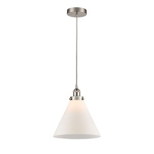 Cone - 1 Light Mini Pendant In Industrial Style-14.75 Inches Tall and 12 Inches Wide - 1 of 1