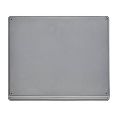 Gray Nonstick Steel Baking Sheet and Pizza Crisper Pan Set