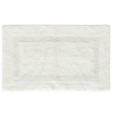 Lux Premium 100% Cotton Tufted Solid Reversible 4 PC Bath Rug Set – Ultra-Soft, Water-Absorbent, Durable, Machine Washable Bathroom Rug