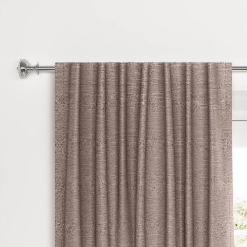 Faux Silk Curtain Panel Threshold, Target Threshold Curtain Clip Rings