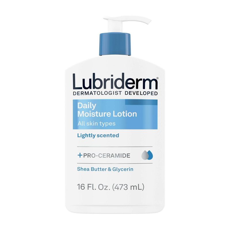 Lubriderm Daily Moisture Body &#38; Hand Lotion For Dry Skin with Pro Vitamin B5 - Scented - 16oz, 1 of 11