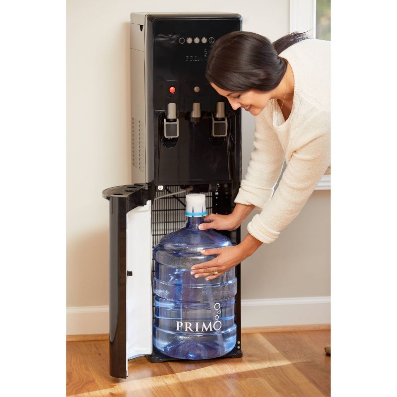Primo Bottom Loading Water Dispenser with Single-Serve Brewing - Black, 5 of 7
