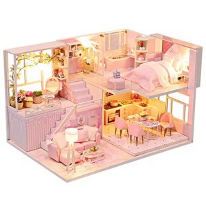Wizardi Miniature Wizardi Roombox Kit - Pink Dreams Dollhouse Kit