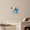 Art Remedy Head in the Clouds Blue Abstract Wall Art Framed - 2 of 4