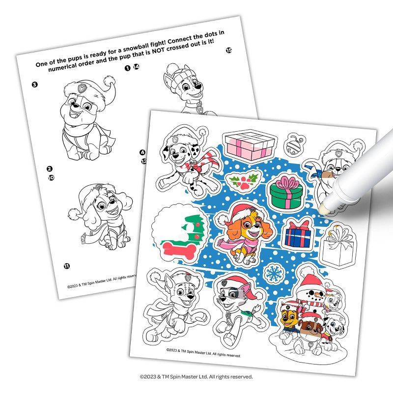 PAW Patrol Holiday Imagine Ink Sticker Book, 4 of 7