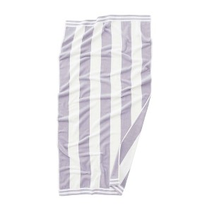 Isla Jade Oversized Cotton Pastel Cabana Beach Towel - 1 of 4