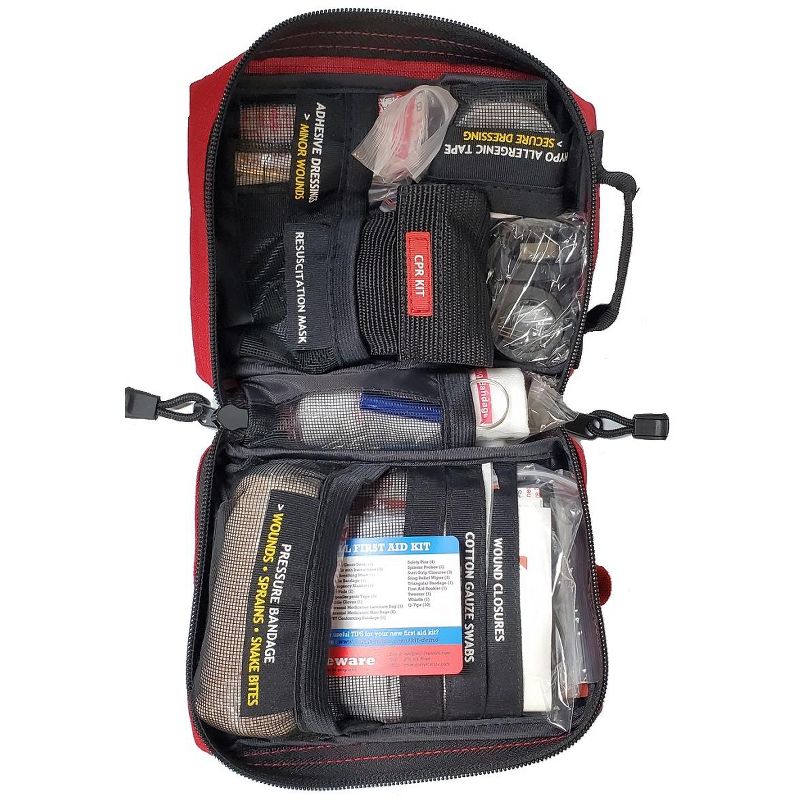 Surviveware Comprehensive Premium First Aid Kit Emergency Medical Kit, 2 of 3