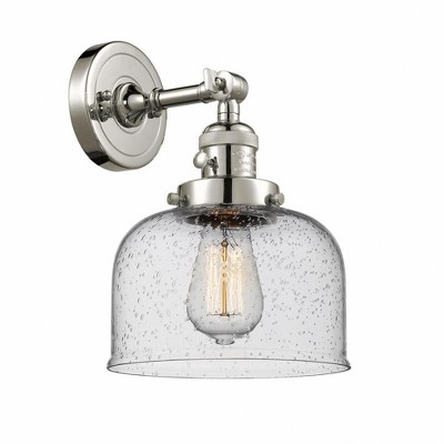 Bell - 1 Light Wall Sconce In Industrial Style-12 Inches Tall and 8 Inches Wide