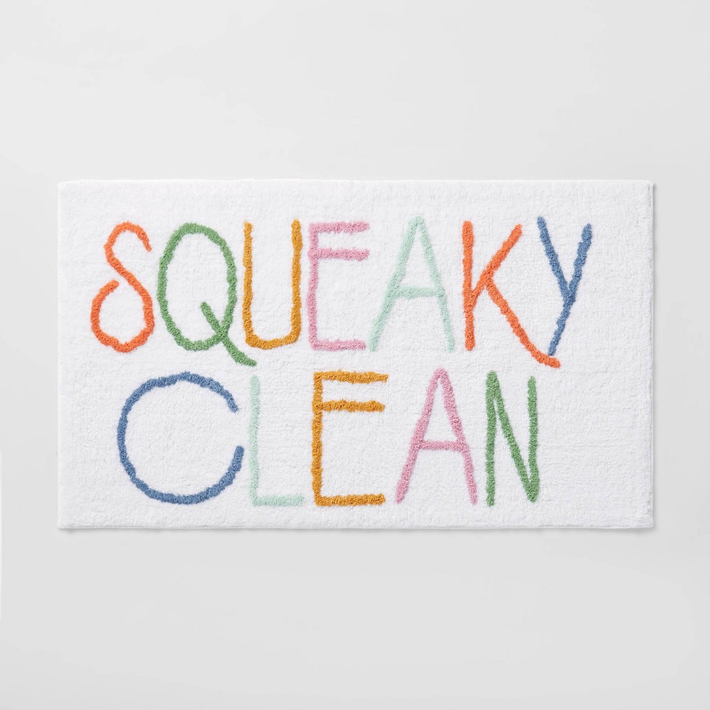 Photos - Bath Mat Squeaky Clean Kids' Bath Rug - Pillowfort™