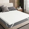 3" Gel Memory Foam Mattress Topper with Cooling Bamboo Cover - Breathable & Supportive - 2 of 4