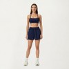 Anna-Kaci Active Women's High Waist Drawstring Athletic Shorts with Soft Stretch Fabric and Side Pockets - 2 of 4